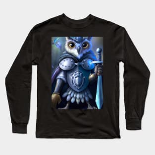 Knight Owl Long Sleeve T-Shirt